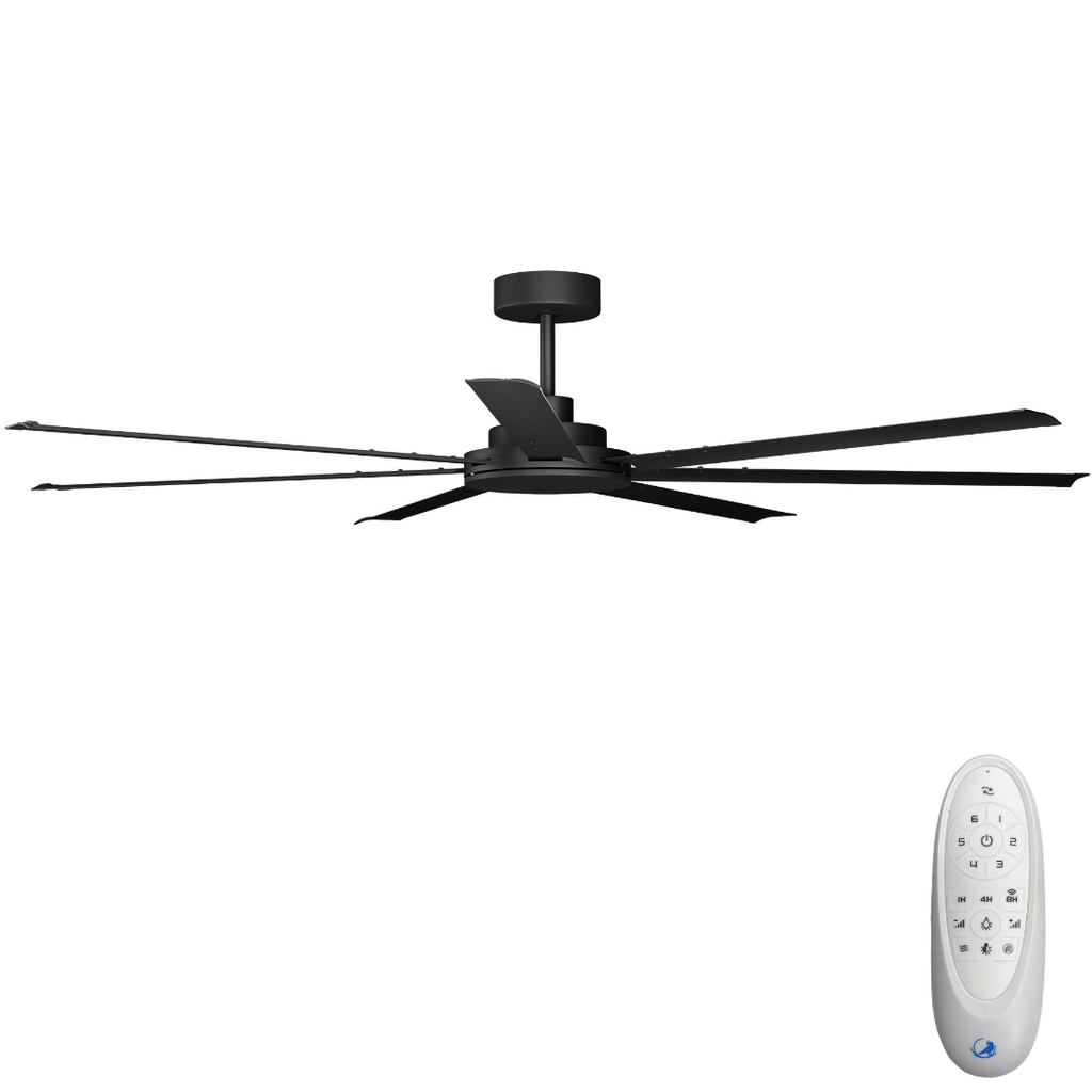 [CFADAS18BL] Alula SMART DC Ceiling Fan by Calibo – Black 80″
