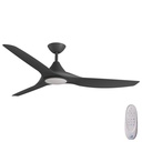 Calibo CloudFan SMART DC Ceiling Fan with CCT LED Light – Black 60″