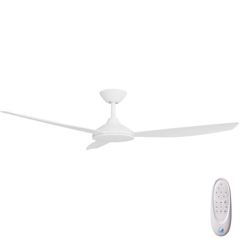 [W-CFADCO14WH-WH] Condor DC Ceiling Fan by Calibo – White 56″