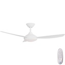 Condor DC SMART Ceiling Fan by Calibo with LED Light – White 48″