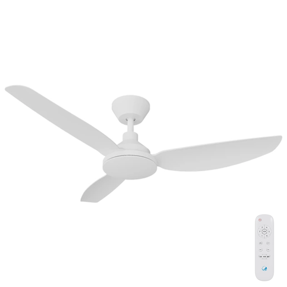 [CFADCL12WH] Clayfield DC Ceiling Fan by Calibo – White 48″