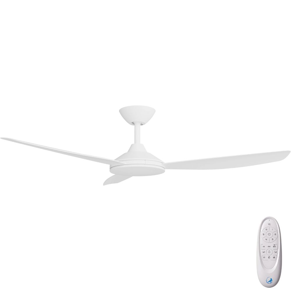 [W-CFADCO13WH-WH] Condor DC SMART Ceiling Fan by Calibo – White 52″