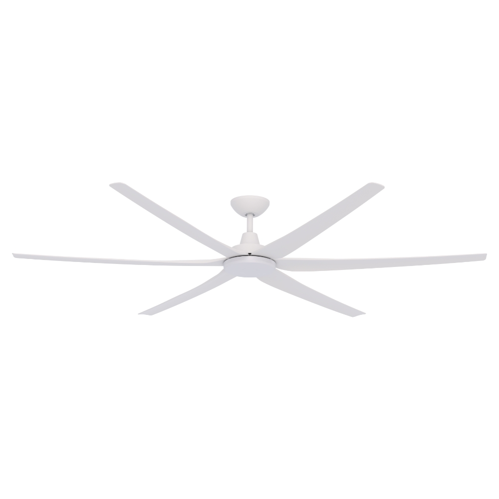 [CFDOGL18WH] Glide DC Ceiling Fan by Domus – White 80″