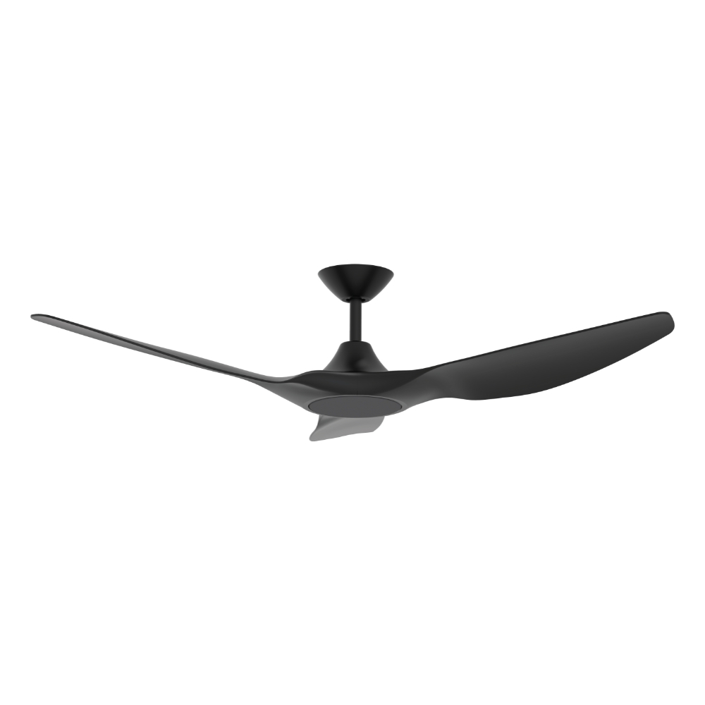 [CFDOST15BL] Strike DC Ceiling Fan by Domus – Black 60″