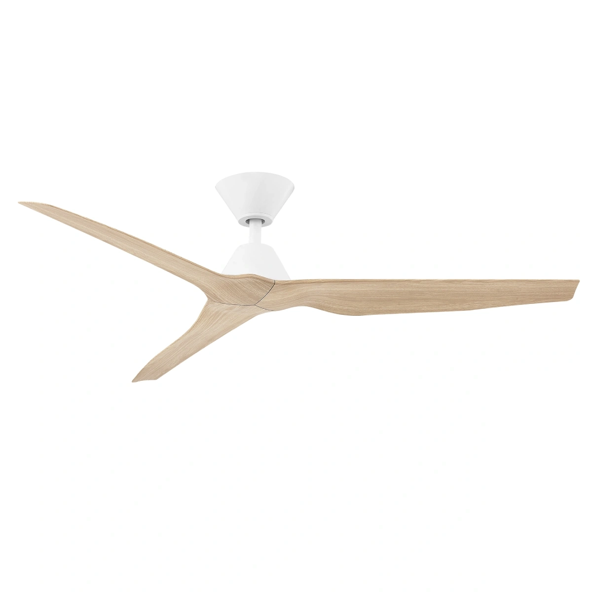 [CFFCINID34WHNA] Infinity-iD DC Ceiling Fan by Fanco – White with Beechwood Timber Style ABS Blades 54″