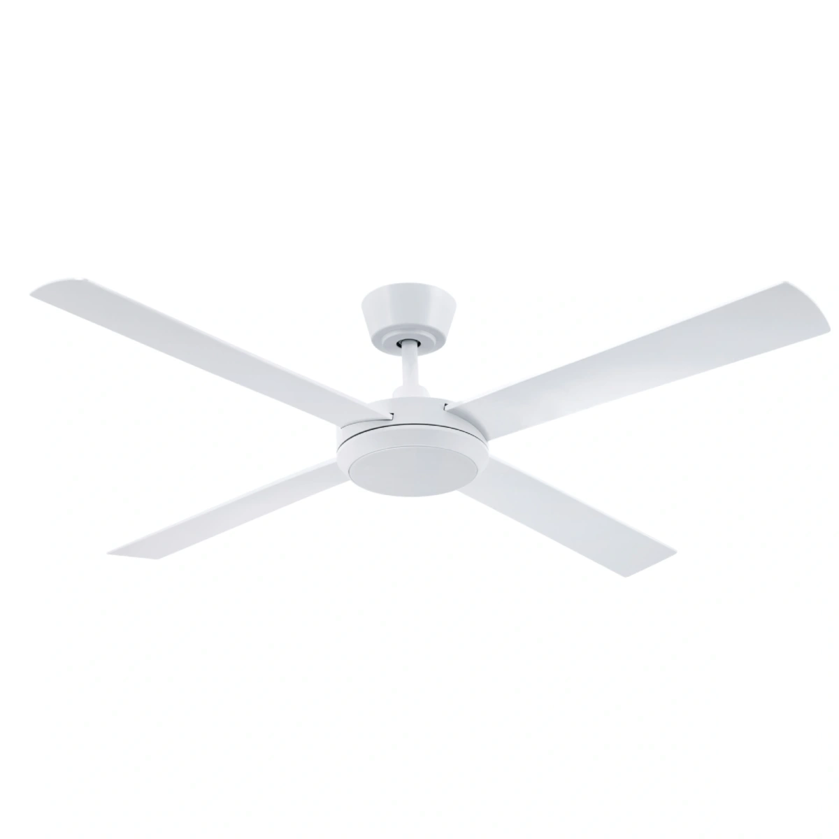 [CFFCES64LWH] Eco Silent Pro DC Ceiling Fan by Fanco with LED Light – White 56″