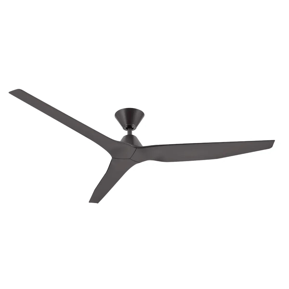 [W-CFFCINID35BL-BL] Infinity-iD DC Ceiling Fan by Fanco – Black 60″