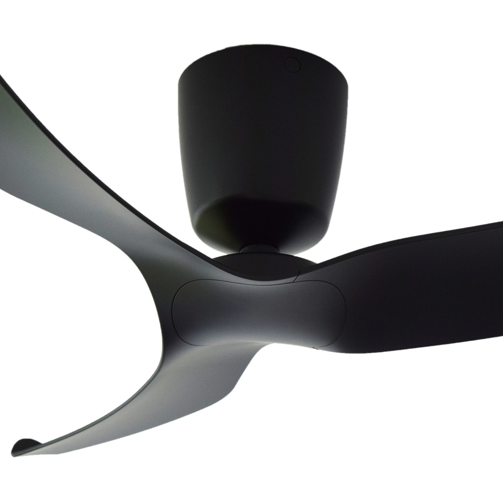 [FR343BLK] Aeratron FR 3 Blade 43" DC Ceiling Fan With Remote (Black)