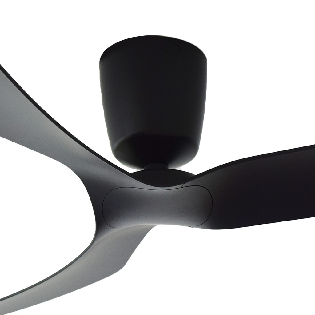 [FR350BLK] Aeratron FR 3 Blade 50" DC Ceiling Fan With Remote (Black)
