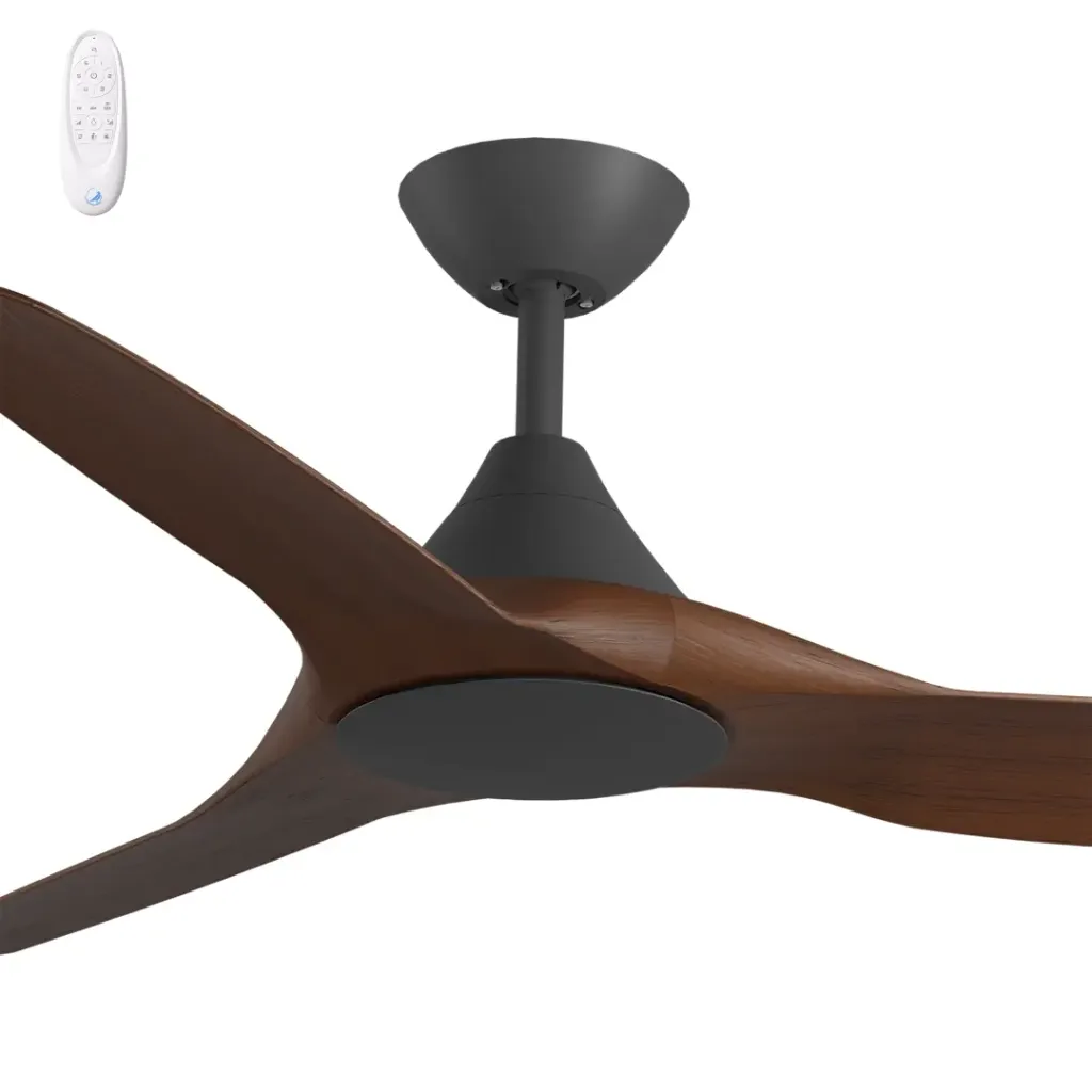 Cloudfan 52" Kit - Black No Light (CFP-345M-BK) Plus Blades (CFP-352B-BK) - two boxes (Black)