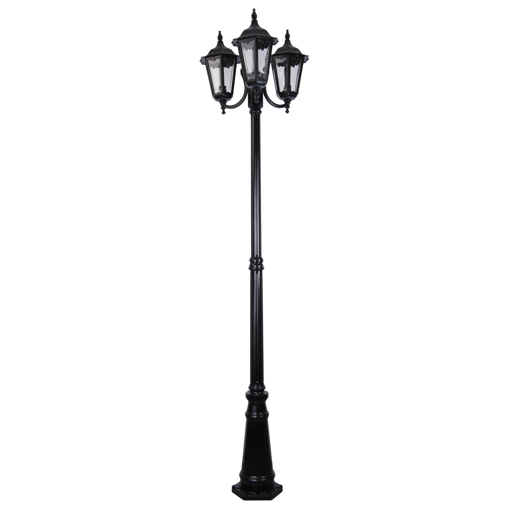 CHESTER 3LT 2.4M POSTLIGHT B22