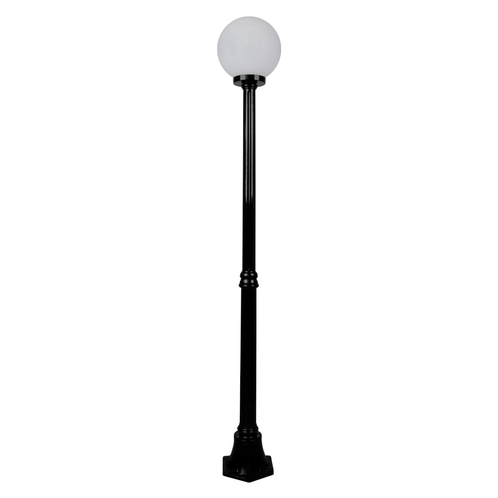 SIENA 1LT 1.85M 250MM OPAL POSTLIGHT