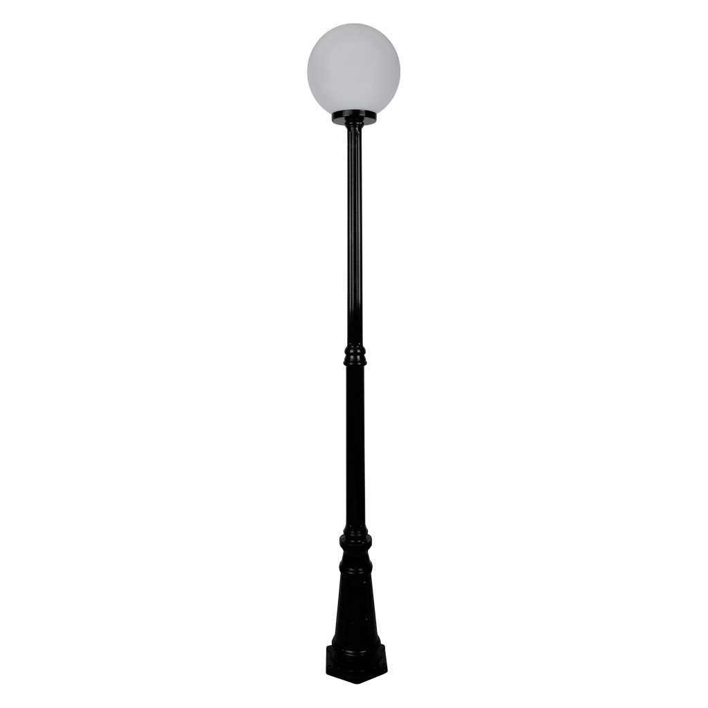 SIENA 1LT 2.26M 300MM OPAL POSTLIGHT