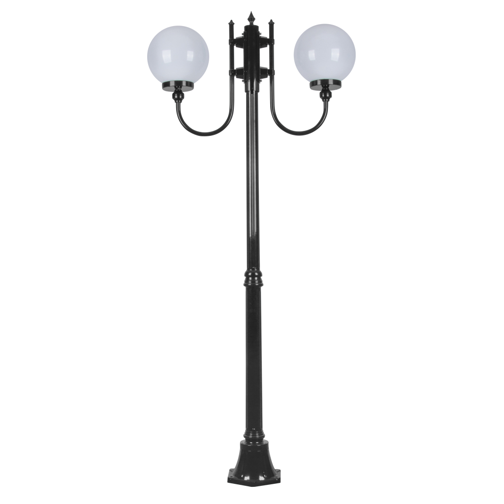 LISBON 2LT 1.94M 250MM OPAL POSTLIGHT