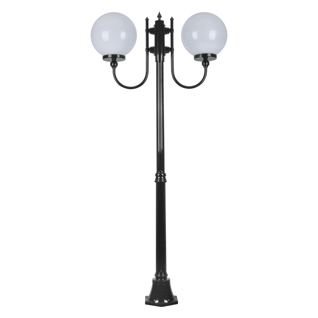 LISBON 2LT 1.94M 300MM OPAL POSTLIGHT