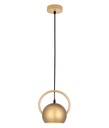 [BELLA3] Pendant Light ES Dome OD200mm (Matte Gold)