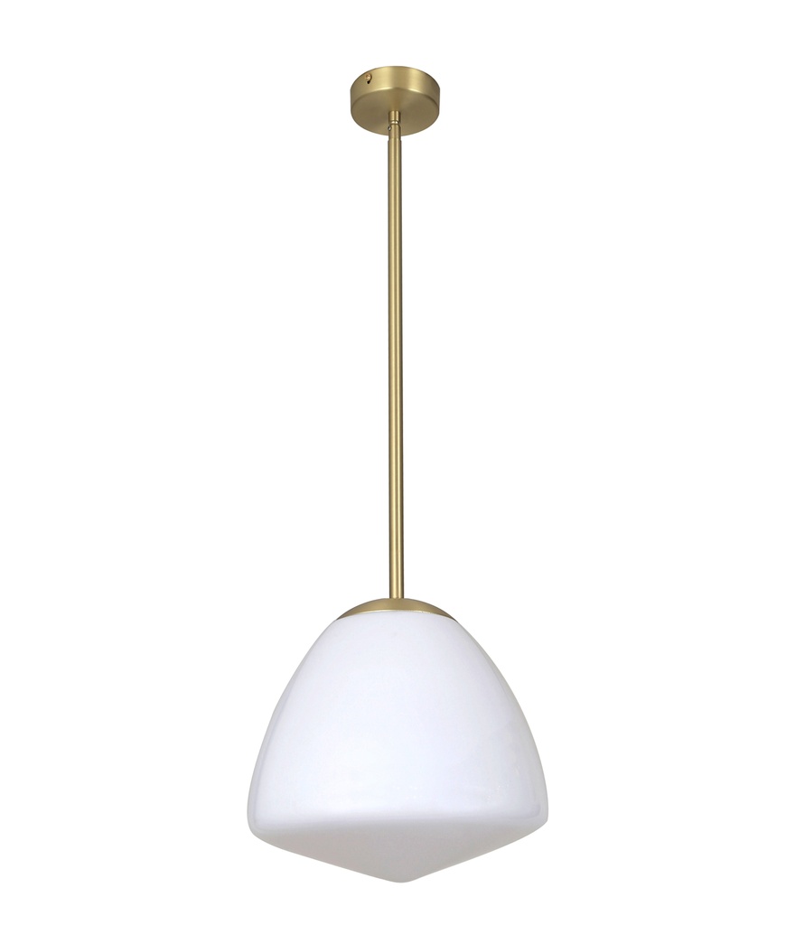 Pendant Light ES Frosted Tipped Dome Glass OD280mm