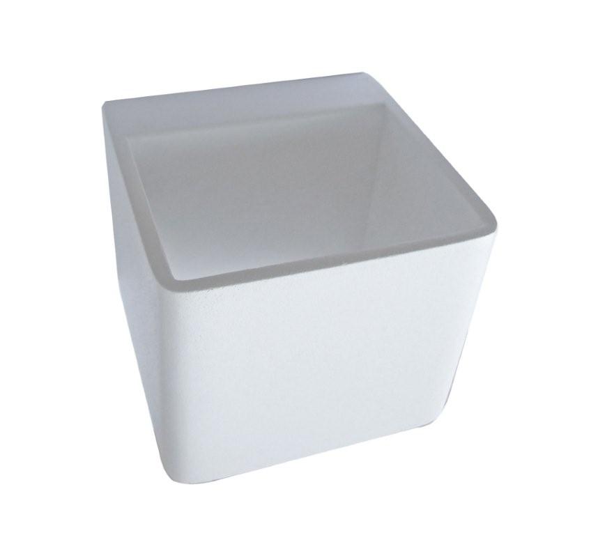 Wall Light Interior Surface Mounted Up/Down 6W Cube Matte White 3000K 450LM