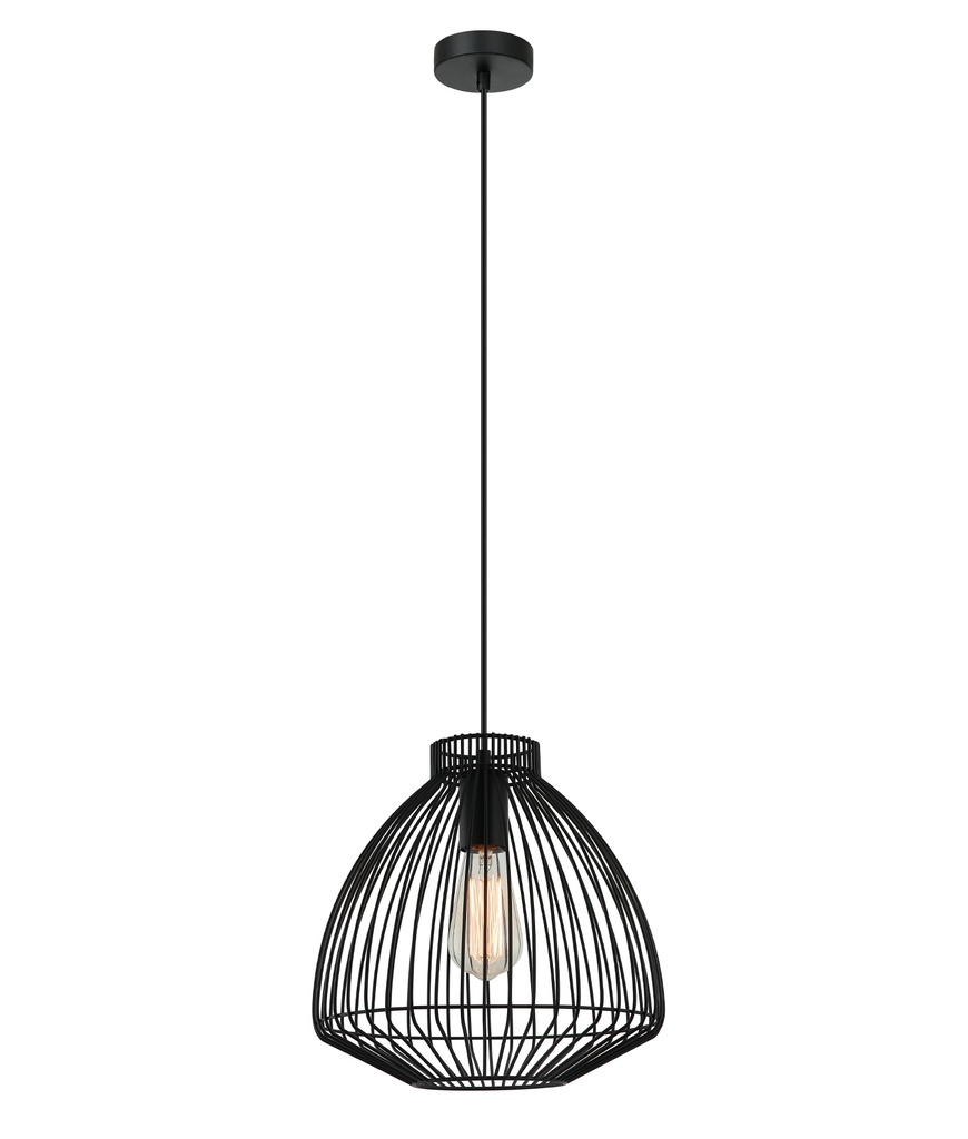 Pendant Light ES OD300mm H285mm Cone (Concave) Wire Cage