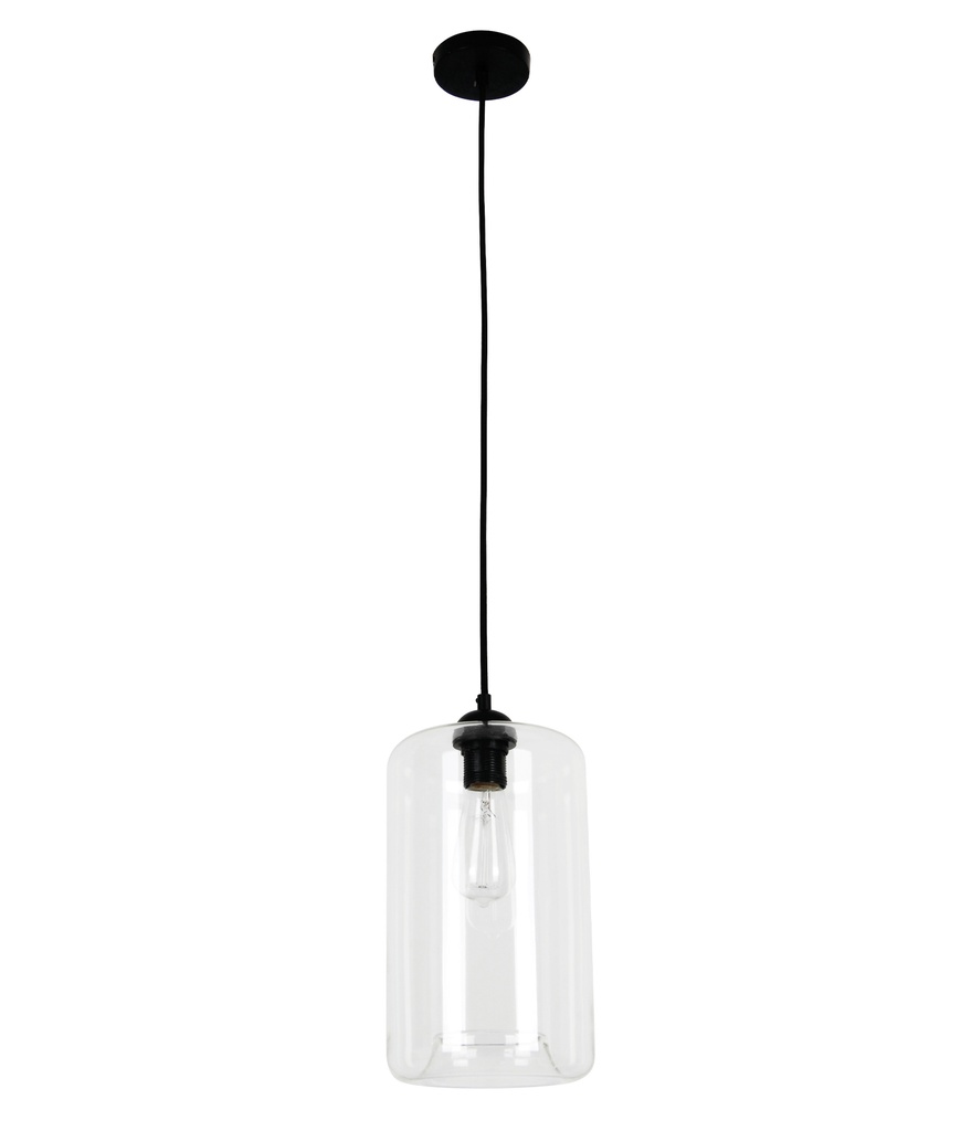 Pendant Light ES Glass Oblong OD180mm