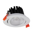 AQUA-TILT RND 13W RND LED KIT WHT