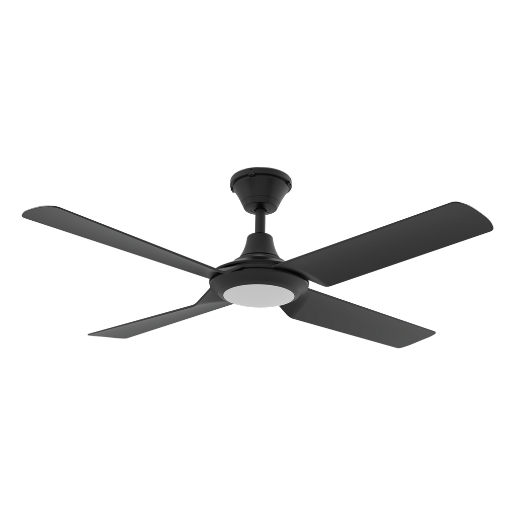 FRESCO 4 BLADE 52" DC IP66 Ceiling Fans & LED LIGHT