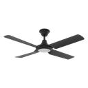 FRESCO 4 BLADE 52" DC IP66 Ceiling Fans & LED LIGHT