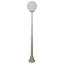 SIENA 1LT 1.9M 300MM OPAL POSTLIGHT
