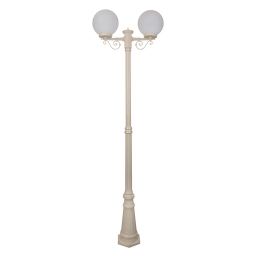 SIENA 2LT 2.35M 250MM OPAL POSTLIGHT