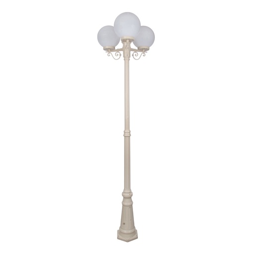 SIENA 3LT 2.35M 250MM OPAL POSTLIGHT