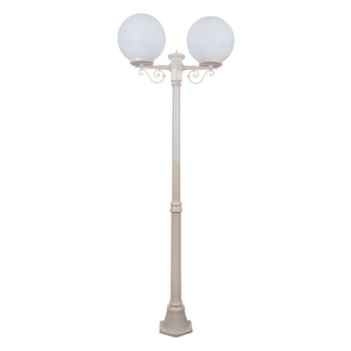 SIENA 2LT 2.05M 300MM OPAL POSTLIGHT