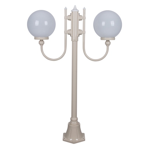 LISBON 2LT 1.32M 250MM OPAL POSTLIGHT