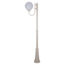 LISBON 1LT 2.29M 300MM OPAL POSTLIGHT