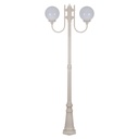 LISBON 2LT 2.29M 250MM OPAL POSTLIGHT