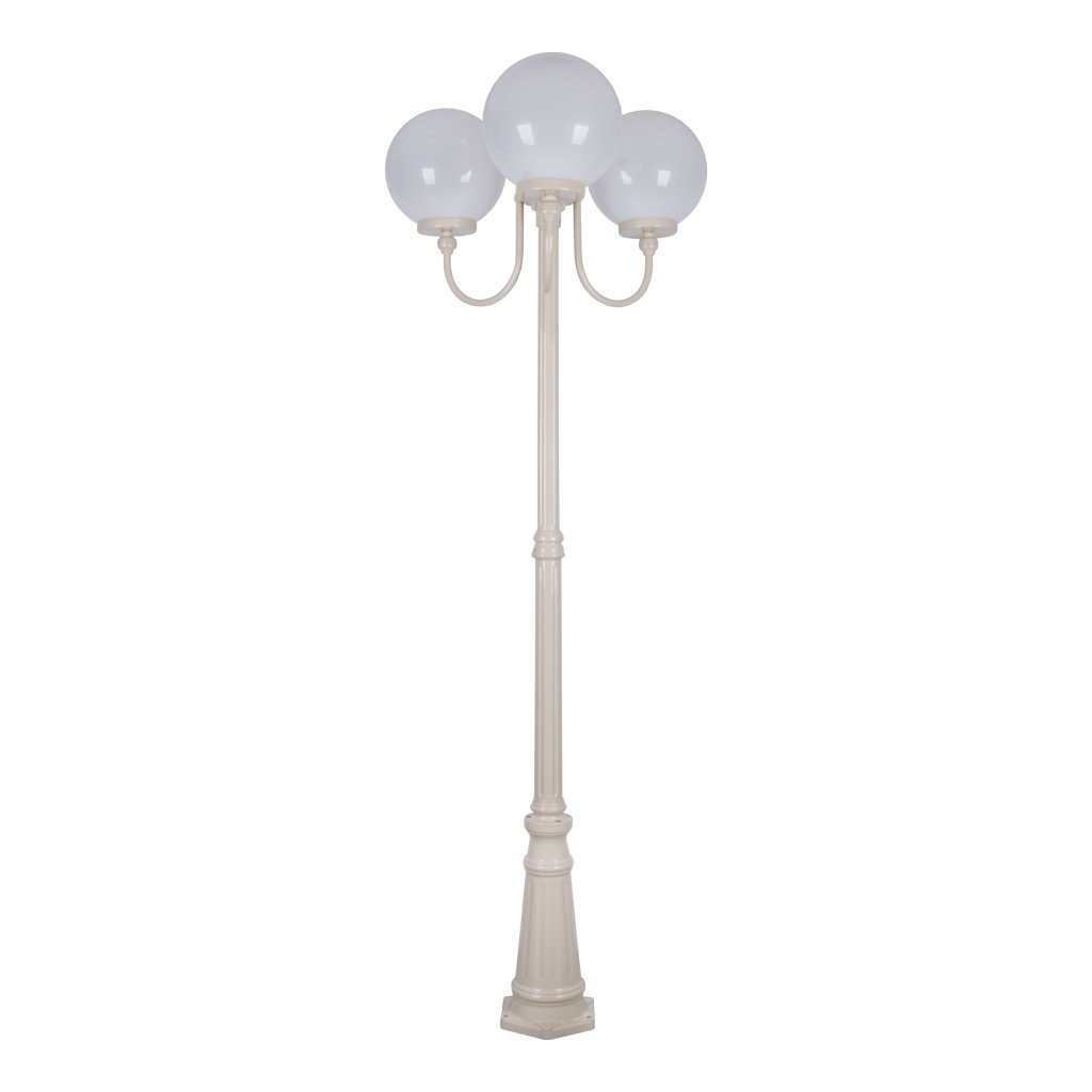 LISBON 3LT 2.29M 300MM OPAL POSTLIGHT