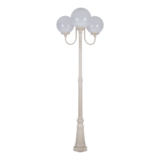 LISBON 3LT 2.29M 300MM OPAL POSTLIGHT