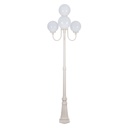 LISBON 4LT 2.54M 250MM OPAL POSTLIGHT