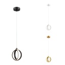 SPIN-PDT 12W LED TWIN RING PENDANT D170MM TRIO