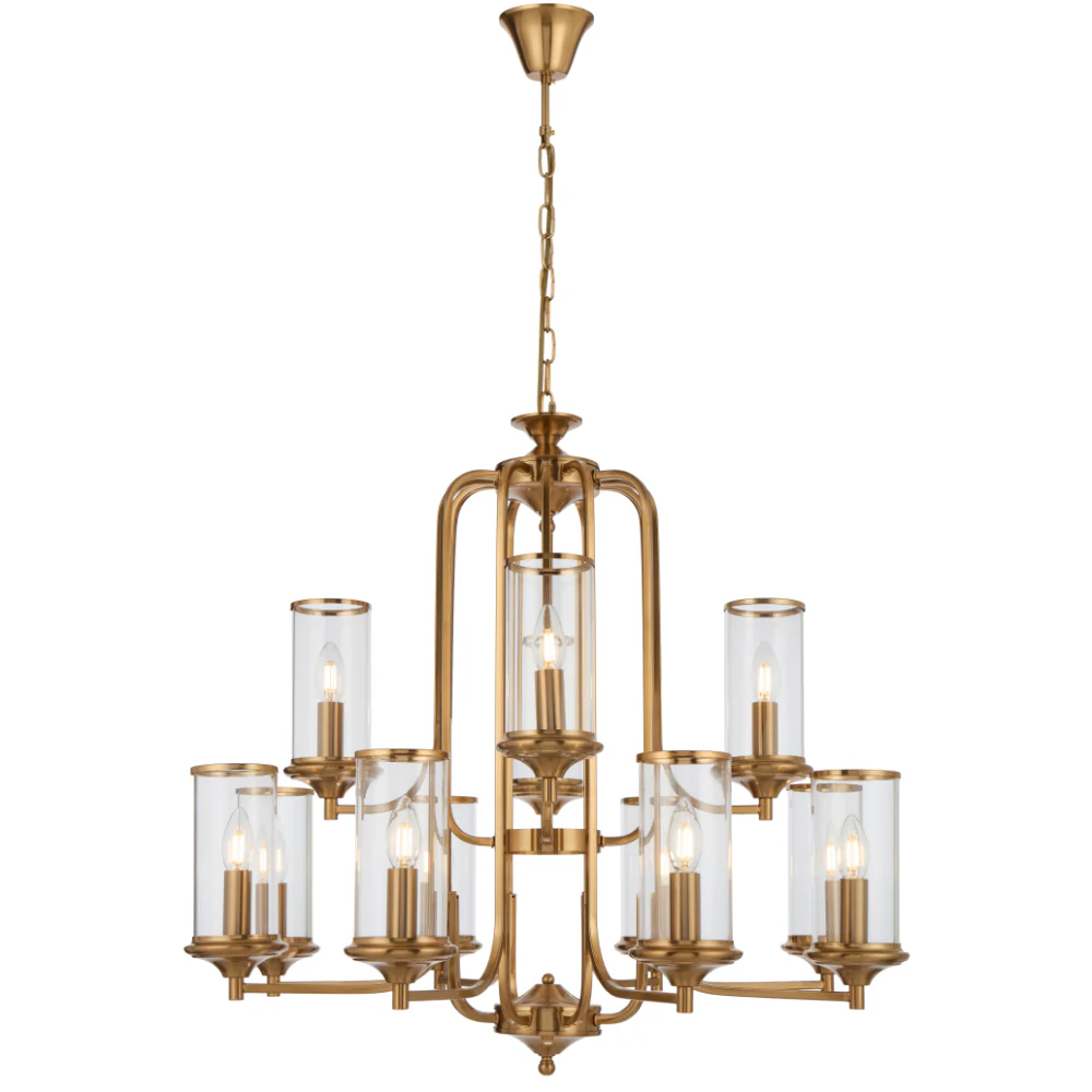 [VELDEN PE12-CP] VELDEN 12 LIGHT PENDANT
