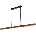 TRUSO PENDANT 30wLED L:1500 H:50 W:50 3CCT DIM BLACK 2700Lm CAB:2m