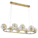 CATANIA 8LT PENDANT 8x3wLED 3000K L1000 W410 H145 1298Lm WIRE:2M