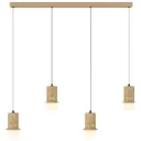 KOLISA 4LT BAR PENDANT 24wLED 2700K_4000K PLG L1010 W80 H180 cab.2M