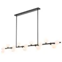MORAN 18 LTS PENDANT 18x6wG9mx L2000 W243 H245 ROD:2x6001x300