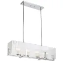 PELION 4 LT PENDANT 4x25wE14ma L860 W180 H210 rod (2*600 +1*300)