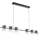 TIPICO 6 LTS PENDANT 6x6wLED L:1300 W:120 H:130 3000K NON-D cab 2M