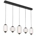 TORSO PENDANT 5LT BAR 22wLED 3000K NON-DIM D115 D150 D135 2M 885Lm