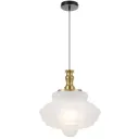 VERDUN 40CM PENDANT 25wE27max D400 H320 cab.2M