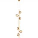 ELSON 6 LT PENDANT 6x6wG9max KIT L1200 W265 H265  TEX 2m