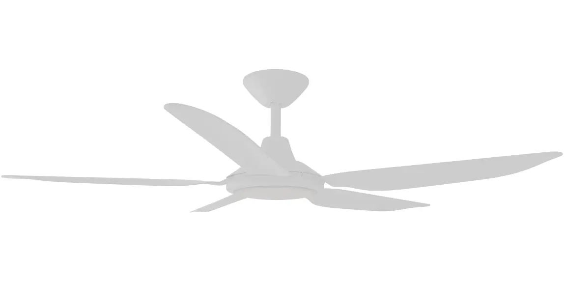 Calibo Storm 48" (1220mm) 5 Blade 18W Tricolour LED Light Indoor/Outdoor DC Ceiling Fan & Remote