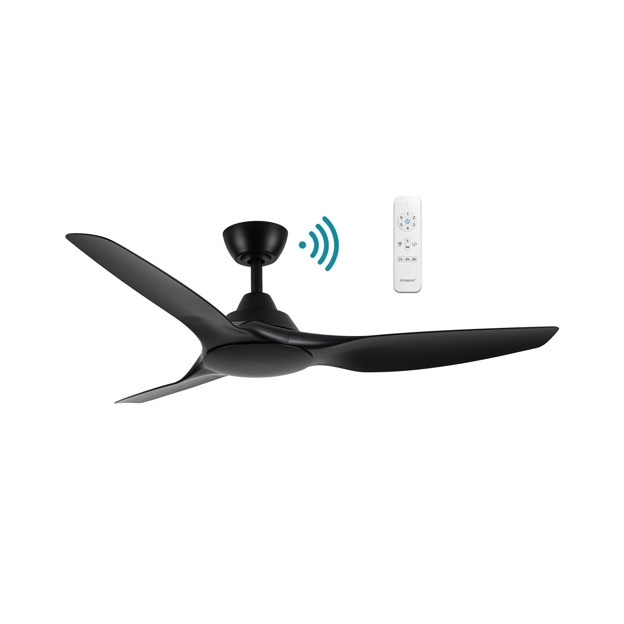 IMPACT DC 52″ SMART CEILING FAN WITH WIFI REMOPTE CONTROL